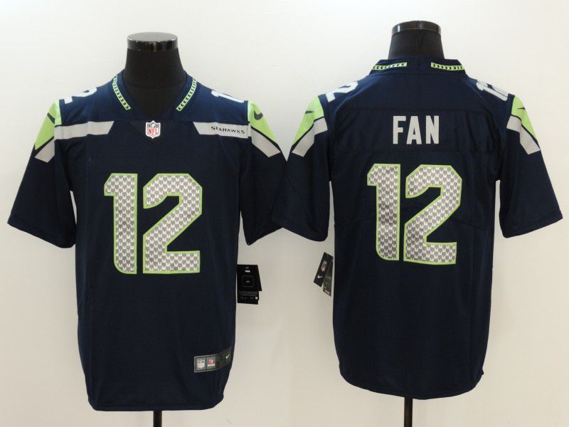 Men Seattle Seahawks #12 Fan Blue 2024 Nike Vapor Untouchable Limited Playe NFL Jersey->seattle seahawks->NFL Jersey